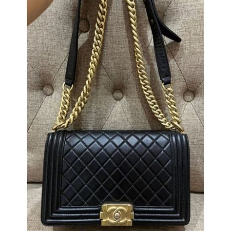 chanel boy preloved